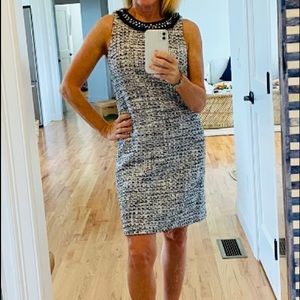 NWT - SARA CAMPBELL TWEED SHIFT DRESS